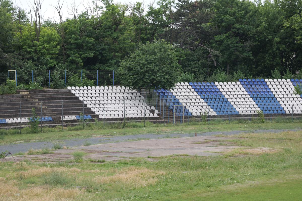 Cum arată stadionul „Delta - Gheorghe Iamandi” din Tulcea // foto: Andrei Furnigă (GSP)