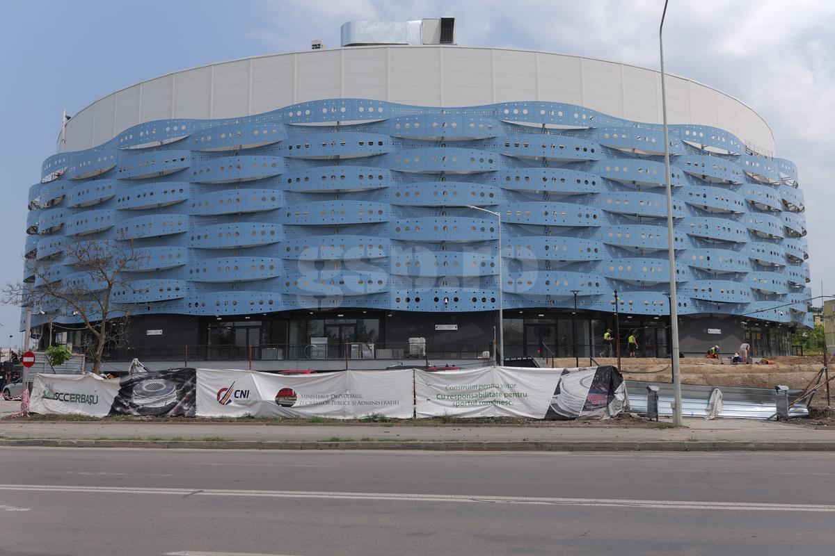 Cum arată noua Sală Polivalentă din Tulcea // foto: Andrei Furnigă (GSP)