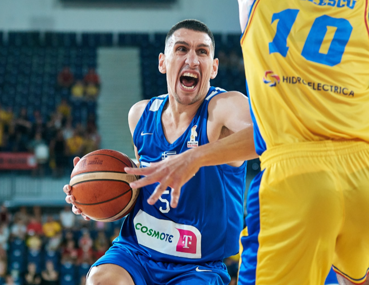 România - Grecia la baschet