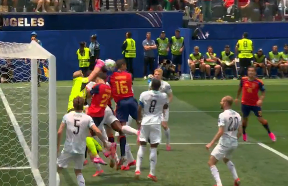 A fost sau nu gol valabil în Spania - Austria?! Expertul în arbitraj a dat verdictul