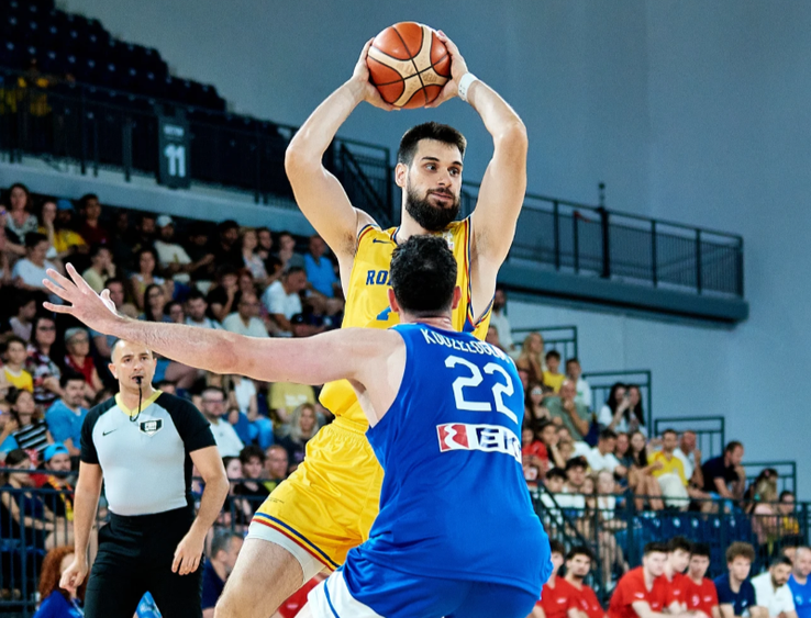 România - Grecia // Foto: FIBA