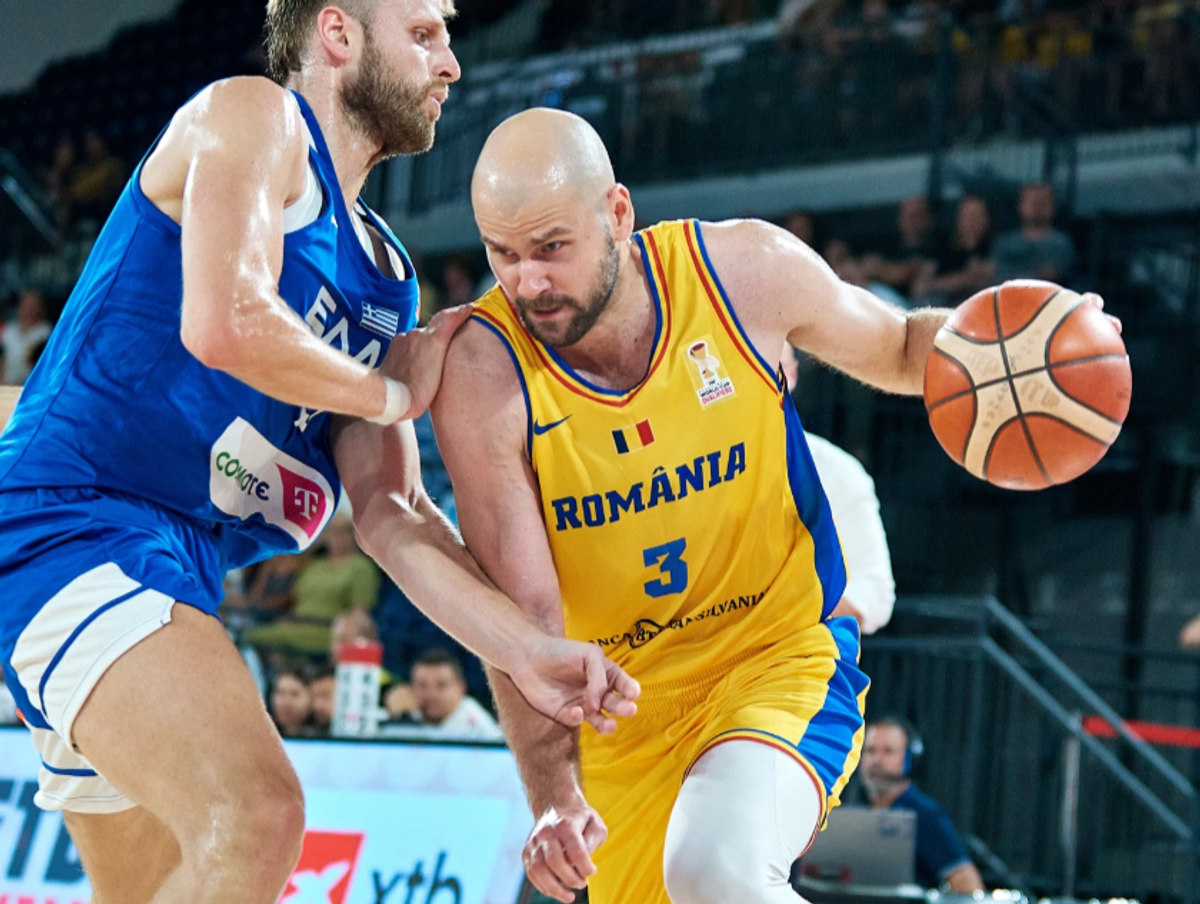 România - Grecia la baschet