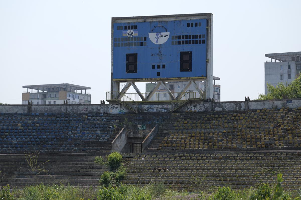 Cum arată Stadionul Municipal din Bacău // foto: Andrei Furnigă (GSP)