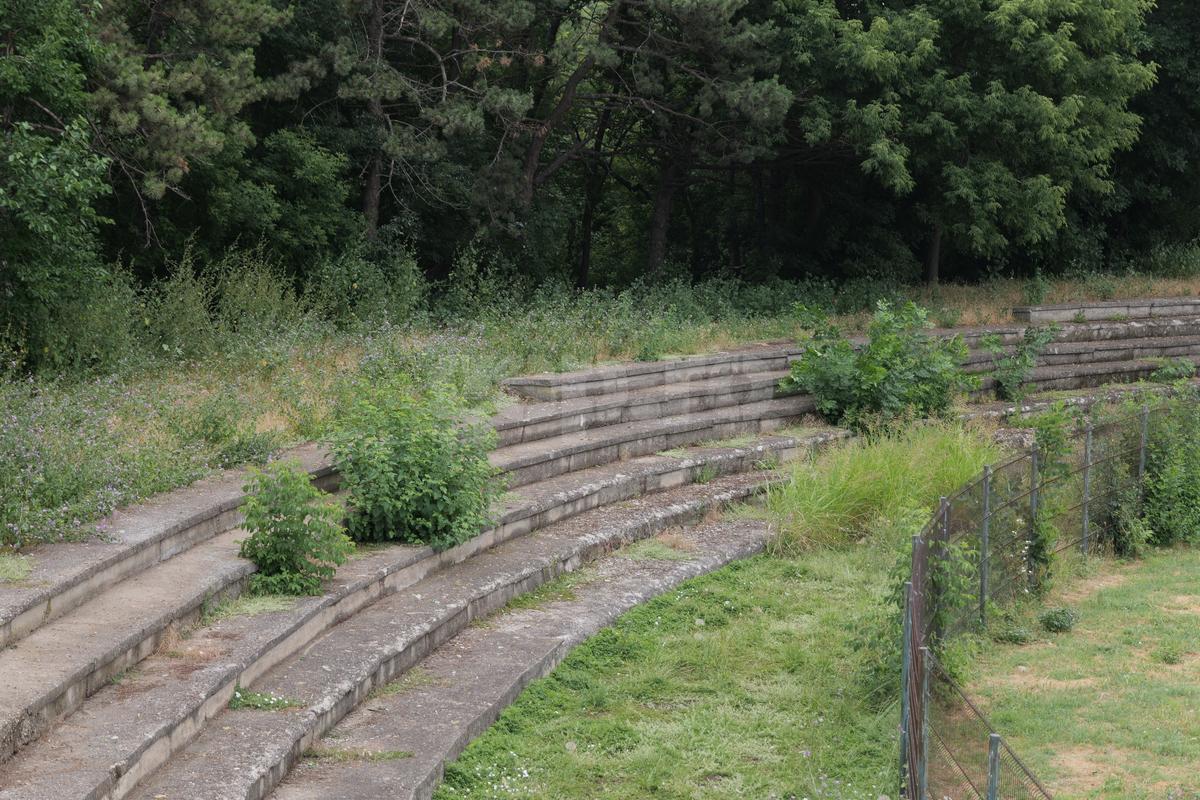 Cum arată stadionul „Delta - Gheorghe Iamandi” din Tulcea // foto: Andrei Furnigă (GSP)