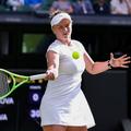 Barbora Krejcikova în acțiune la Wimbledon 2026 Foto: Imago Images