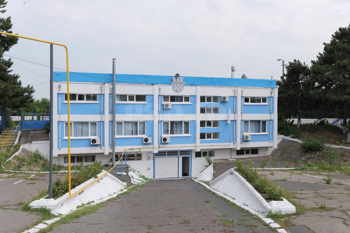 Cum arată stadionul „Delta - Gheorghe Iamandi” din Tulcea // foto: Andrei Furnigă (GSP)