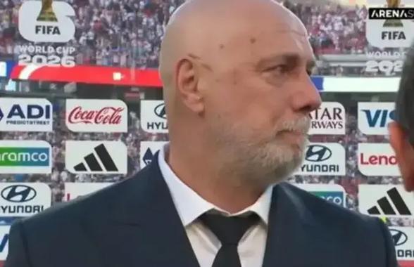 Sergej Barbarez a izbucnit în plâns în fața camerelor, după eliminarea Bosniei de la Mondial