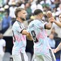 Youri Tielemans și Leandro Trossard au fost la un pas de bătaie în Belgia - Senegal // FOTO: Imago Images
