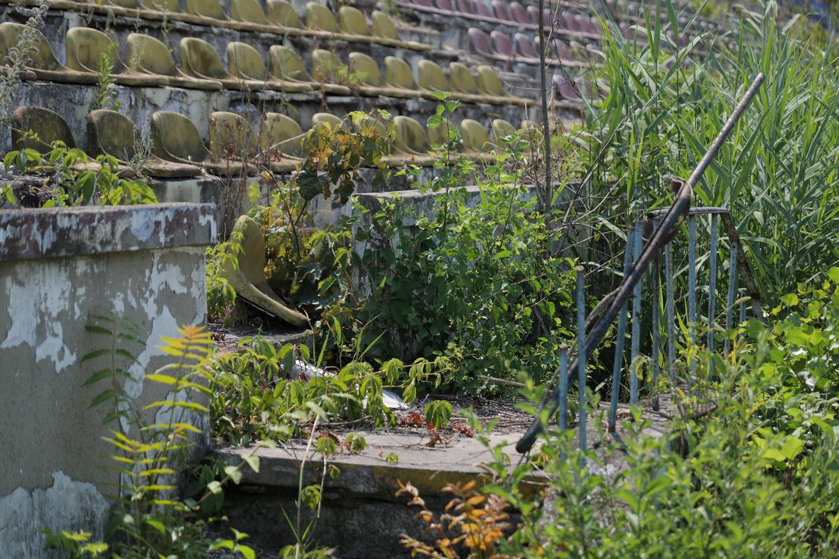 Cum arată Stadionul Municipal din Bacău // foto: Andrei Furnigă (GSP)