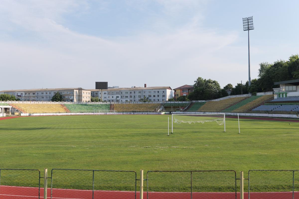 Cum arată Stadionul din Vaslui // foto: Andrei Furnigă (GSP)