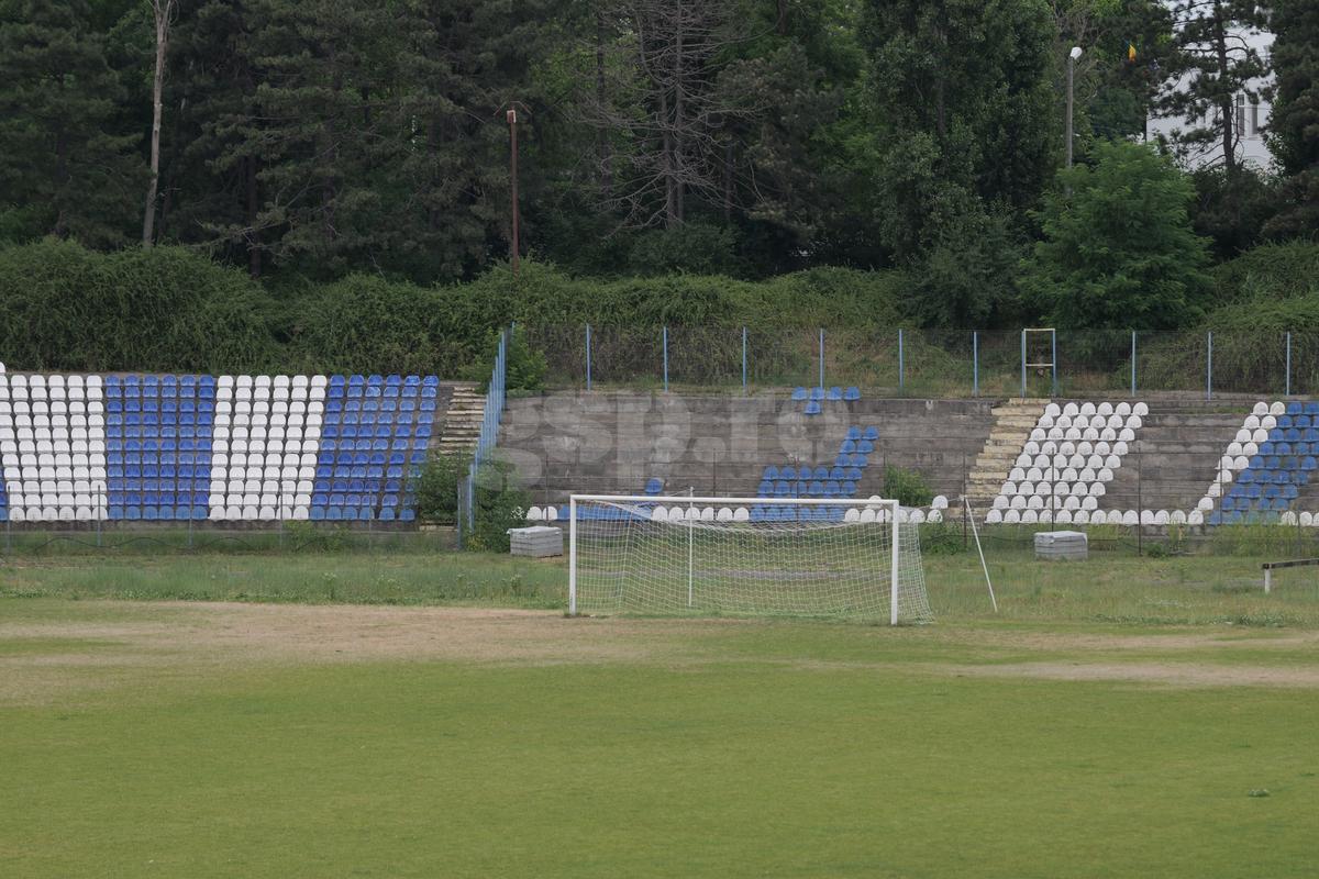 Cum arată stadionul „Delta - Gheorghe Iamandi” din Tulcea // foto: Andrei Furnigă (GSP)