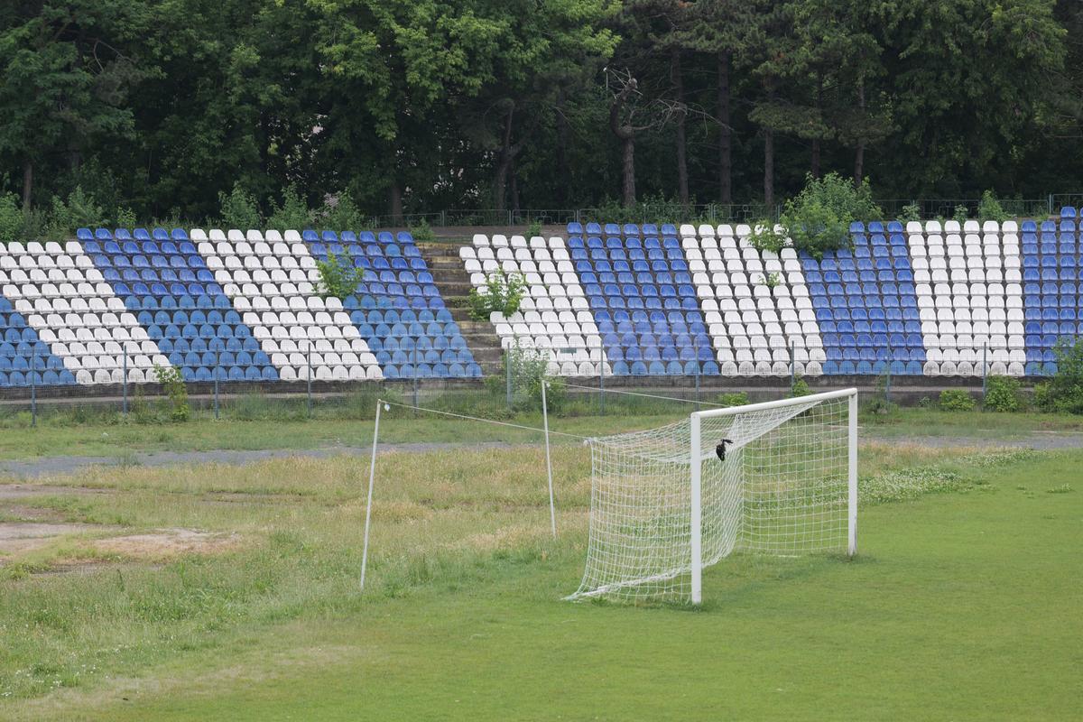 Cum arată stadionul „Delta - Gheorghe Iamandi” din Tulcea // foto: Andrei Furnigă (GSP)