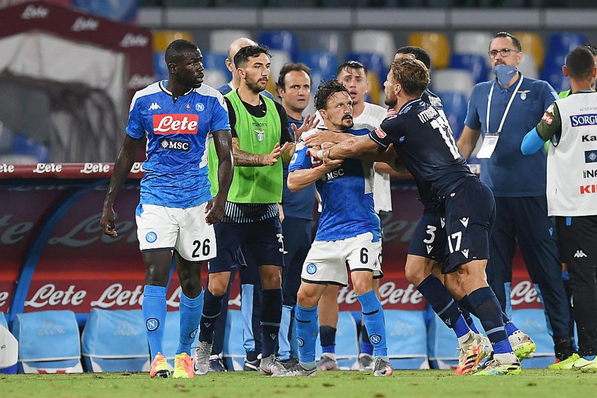 FOTO Napoli - Lazio 01.08.2020