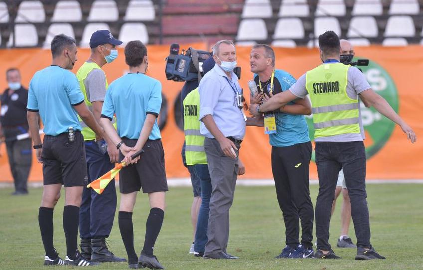 Jucătorii și staff-ul tehnic al lui lui Turris au răbufnit după meciul cu Rapid (1-1)