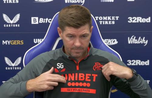 Steven Gerrard (41 de ani) a câștigat „meciul” cu jurnaliștii suedezi, înainte de Malmo - Rangers, din turul 3 preliminar al Ligii Campionilor.