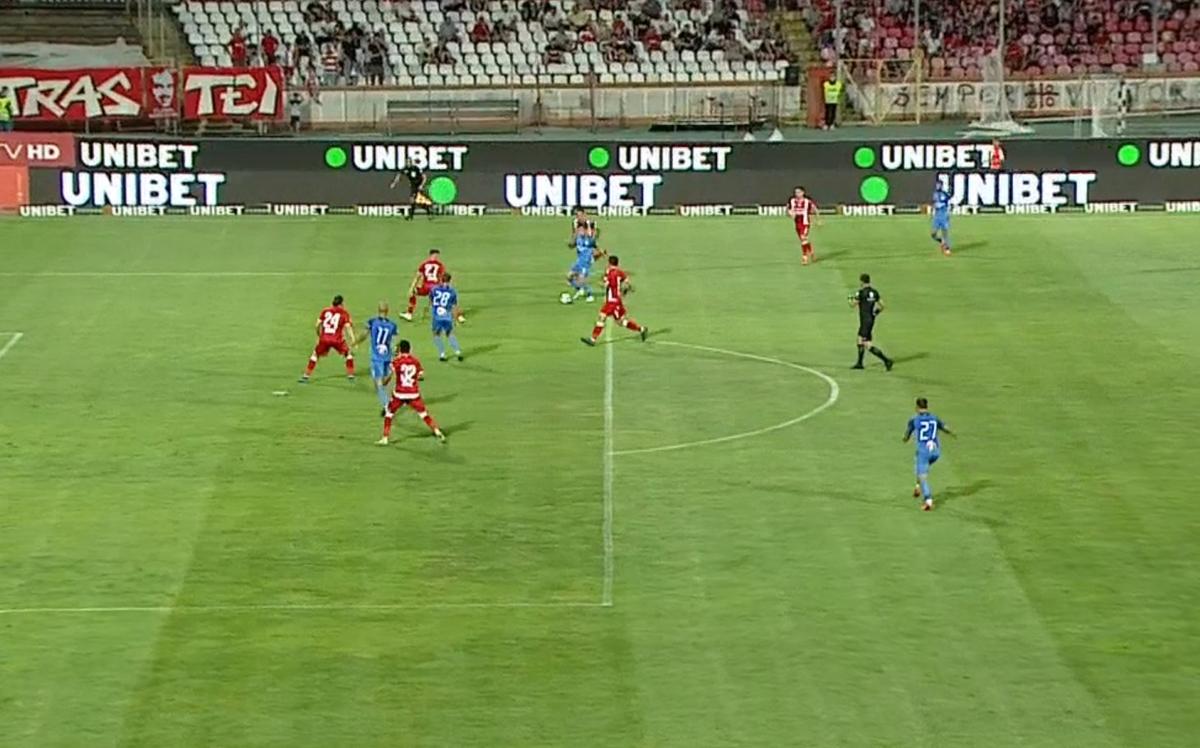 Spectacol în Dinamo - Clinceni! Două goluri de generic marcate în Ștefan cel Mare