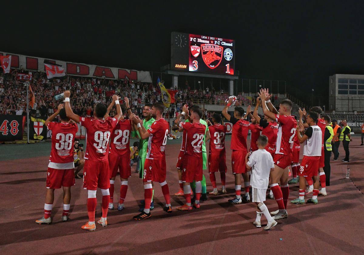 Dinamo - Clinceni  3-1 » Spectacol în Ștefan cel Mare! „Câinii” întorc scorul și obțin a doua victorie în Liga 1