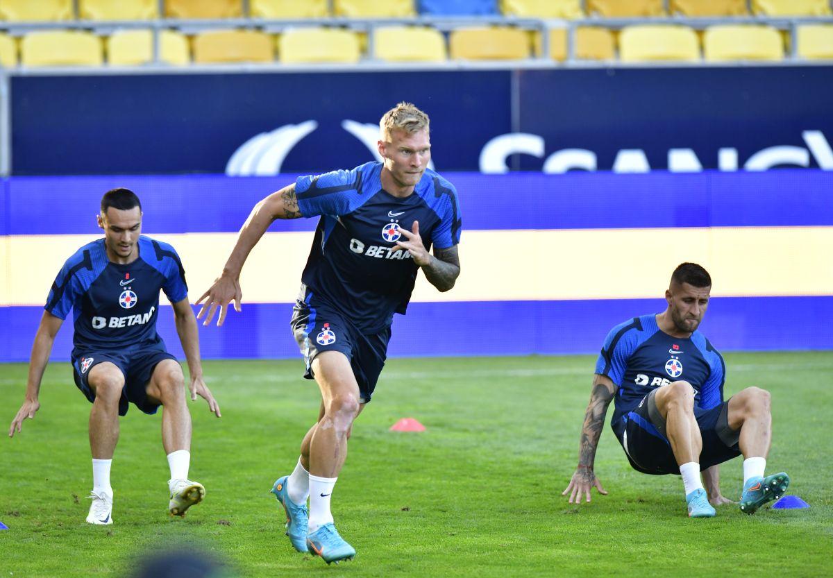 Dunajska Streda - FCSB, antrenament și conferință
