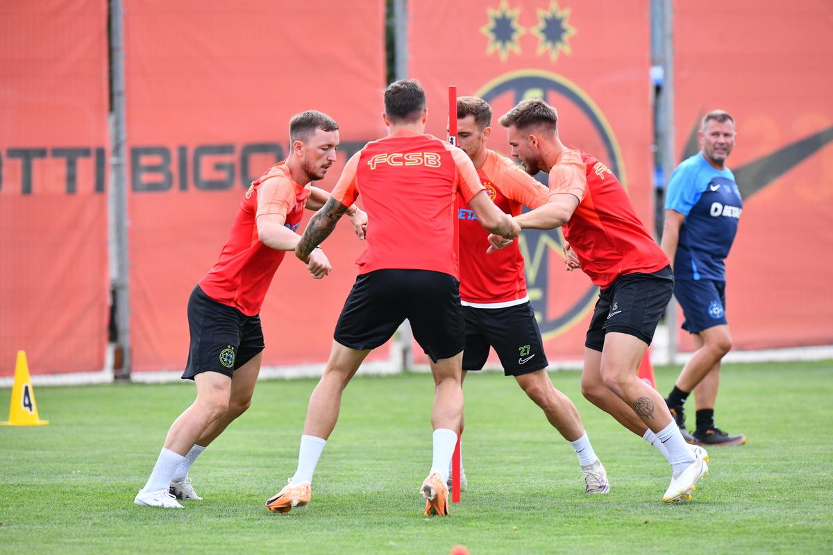 Antrenament FCSB - CSKA 1948