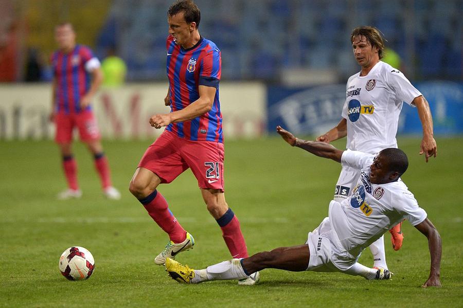 Chiricheș și Deac se vor reîntâlni în Ghencea după aproape 10 ani / Imagine din arhiva GSP de la un FCSB - CFR jucat în „Templu” Vlad Chiricheș și un comentariu surprinzător despre revenirea FCSB în Ghencea: „N-a mai fost același spirit”