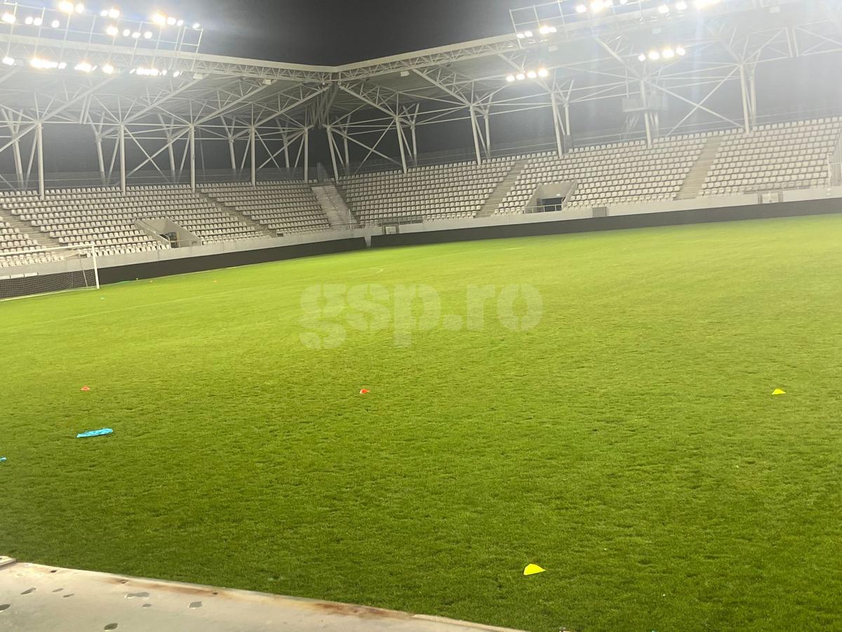 Încă un „adversar” pentru FCSB joi seara: gazonul de pe „Arc” arată deplorabil!