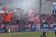 3.000 de dinamoviști la Mediaș, în prima deplasare din Superliga: „Vânzarea biletelor la peluze s-a oprit, iar «câinii» deja încep să cumpere bilete la T1”