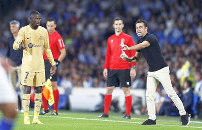 Xavi, necruțător cu Ousmane Dembele, transferat la PSG: „Sunt dezamăgit de el. Nu a putut sa-mi spună de ce pleacă”