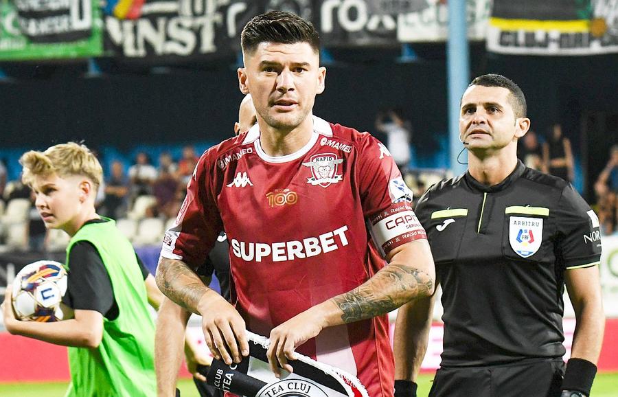 Cristian Sapunaru la Rapid, foto: Imago Cutremur la Rapid: liderul Cristian Săpunaru aducea alcool la echipă! Dan Șucu e furios și NU-L MAI VREA director sportiv! Informații noi din debandada din vestiar