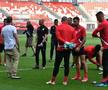 Conferinta CSKA Sofia - antrenament