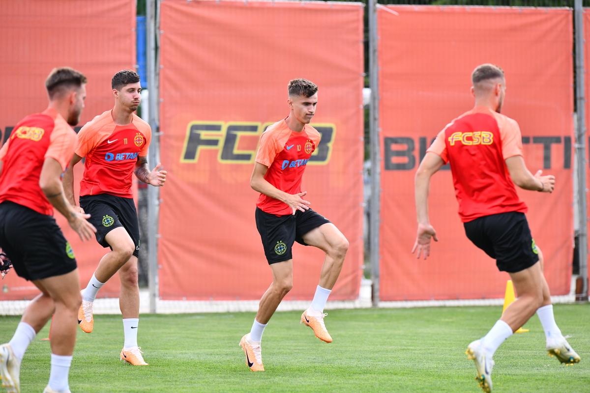 Antrenament FCSB - CSKA 1948