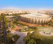 Cele 15 stadioane din 5 orașe ce vor găzdui meciurile de la CM 2034 din Arabia Saudită / Foto: dezeen.com