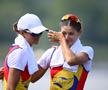 Ionela Cozmiuc și Gianina van Groningen, medaliate cu argint olimpic la Paris Foto: Raed Krishan (Vaires-sur-Marne)
