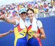 Ionela Cozmiuc și Gianina van Groningen, medaliate cu argint olimpic la Paris Foto: Raed Krishan (Vaires-sur-Marne)