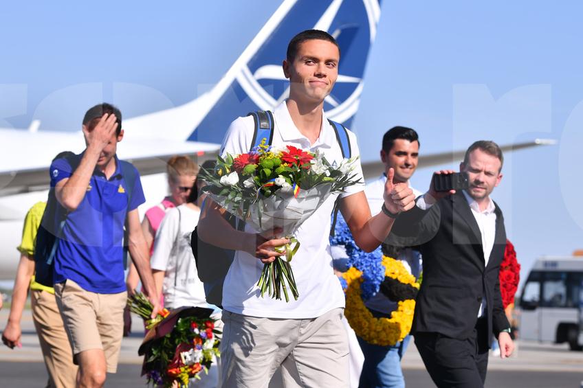 David Popovici a revenit în România / FOTO: Cristi Preda (GSP.ro)