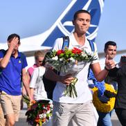 David Popovici a revenit în România / FOTO: Cristi Preda (GSP.ro)
