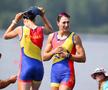 Ioana Vrînceanu și Roxana Anghel au obținut medalia de ARGINT la dublu rame feminin / Foto: Raed Krishan GSP