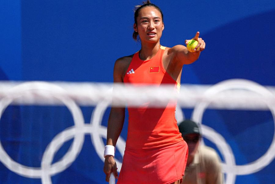 Qinwen Zheng, medalie istorică pentru China / Sursă foto: Imago Images „De când se târa în scutece, i-am spus să se târască mai repede