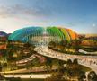 Cele 15 stadioane din 5 orașe ce vor găzdui meciurile de la CM 2034 din Arabia Saudită / Foto: dezeen.com