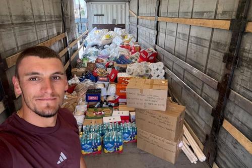 Originar din Broșteni, Andrei Cornea a făcut apel la strângere de ajutoare pentru orașul Broșteni/Foto: Facebook (Federația Română de Canotaj)