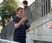 Fotbaliștii campioanei au fost în general zâmbitori la sosirea la stadion