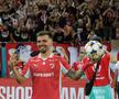 Bucuria celor de la Dinamo după victoria cu FCSB/ foto: Ionuț Iordache (GSP)