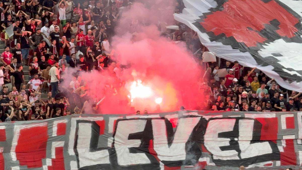 Scenografia fanilor dinamoviști la derby-ul cu FCSB / Foto: GSP