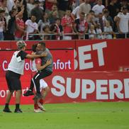 Bucuria celor de la Dinamo după victoria cu FCSB/ foto: Ionuț Iordache (GSP)