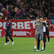 Bucuria celor de la Dinamo după victoria cu FCSB/ foto: Ionuț Iordache (GSP)