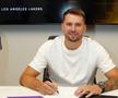 Luka Doncic a semnat prelungirea contractului cu Los Angeles Lakers pe o perioadă de 3 ani/Foto: X (Luka Doncic)