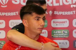 Momentul serii la Arena Națională » Interviul lui Musi, întrerupt de un fost coleg de la FCSB