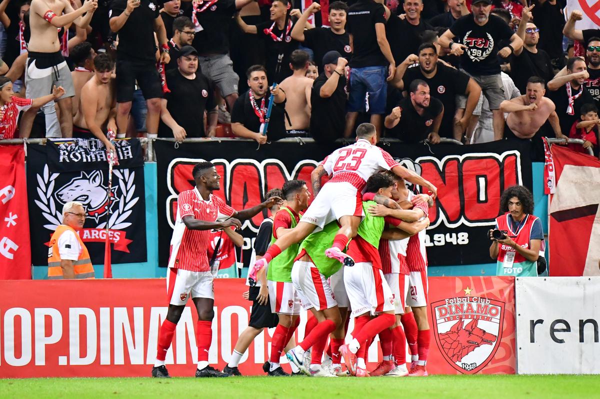 Dinamo - FCSB, imagini de joc