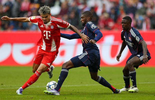 Luis Diaz a debutat la Bayern chiar în fața propriilor suporteri » Cum s-a descurcat columbianul în duelul cu Lyon
