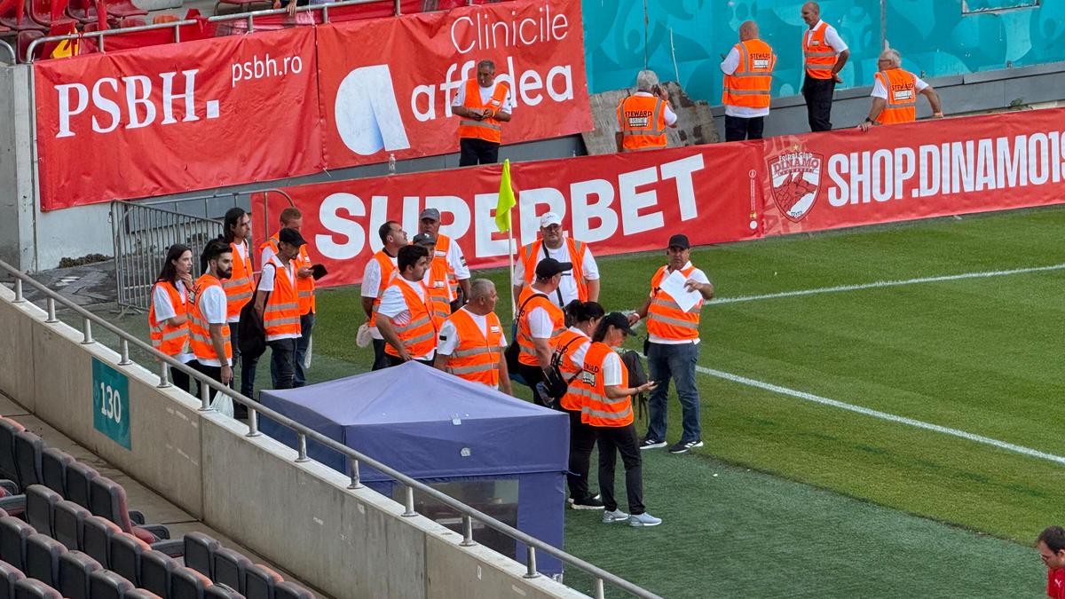 Dinamo - FCSB, imagini dinaintea meciului