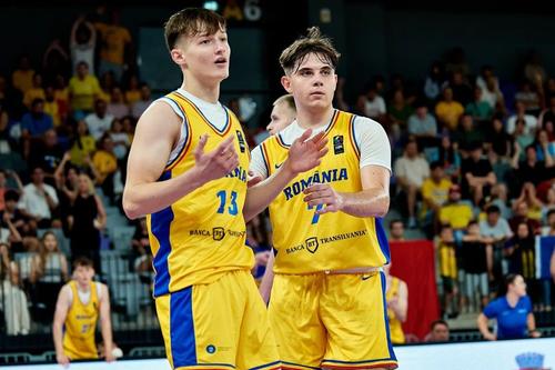 România, în finala mică a Campionatului European U18, Divizia B/Foto: fiba.basketball